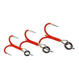 Westin Fishing Rigged Seatrout Treble Hooks Uv Orange #4 (4-pack)