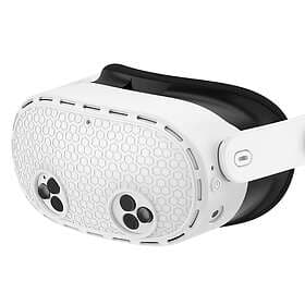 MTK För Meta Quest 3S Skyddsfodral VR Headset Silikonskydd Vit