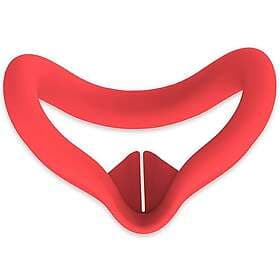 MTK För Meta Quest 3S VR Silikonfodral Anti-Sweat Face Pad Skyddsöverdrag Röd