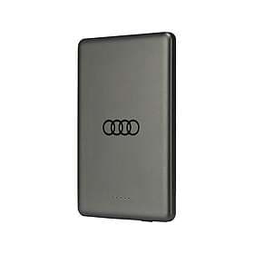 Audi Trådlös Magsafe Powerbank 5000mAh 15W Big Logo