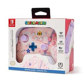PowerA Enhanced Wireless ControllerPrincess Peach Plaid (Switch)