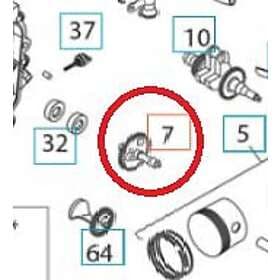Husqvarna Kamaxel 5324293-13