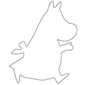 Mumin Pepparkaksform mamman M