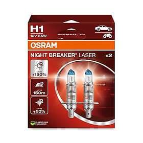 Osram H1 Night Breaker Laser 55W 12V P14.5S HFB2BOX 64150NL-2HB 64150NL-2HB