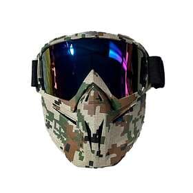 Gel Blaster Full Ansiktsmask Till , Camo