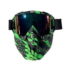 Gel Blaster Heltäckande Ansiktsmask För , Green Camo