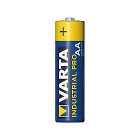 Varta 4-st Alkaliskt Batteri R6 (AA) Industrial Pro