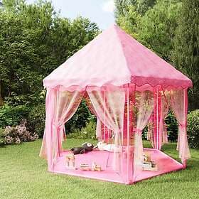 vidaXL Lektält prinsessa rosa