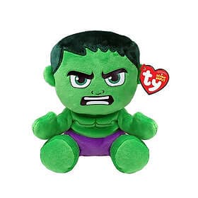 TY Marvel Beanie Babies Hulken Soft