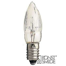 Konstsmide Reservlampa E10 3W Klar 3-pack 23V 34V