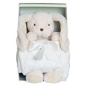 Teddykompaniet Giftbox Filt & Gosedjur Svea Cream