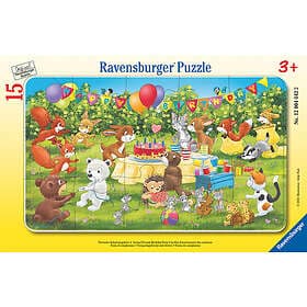 Ravensburger Barnpussel Animal Birthday Party 15 bitar