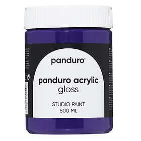 Panduro Acrylic Gloss blank akrylfärg 500ml Purple