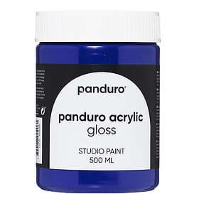 Panduro Acrylic Gloss blank akrylfärg 500ml Ultramarine