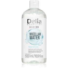 Delia Cosmetics Clean Skin Micellärt vatten med återfuktande effekt 500ml