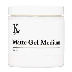 Kreatima Matte Gel Medium, matt gelbaserat medium för akrylfärg, 250ml