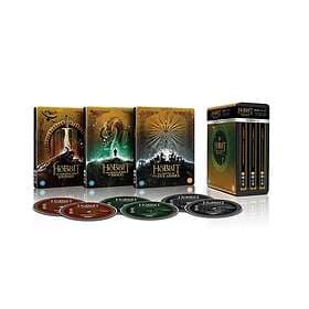 The Hobbit Trilogy LIMITED EDITION Steelbook Theatrical & Extended Collection (4K Ultra HD)