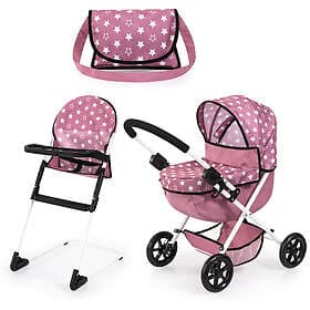 Bayer Design Dockvagn Cosy Set, Old Pink