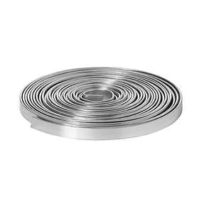 Panduro Hobby Aluminiumband silverfärgat, längd 3 meter, bredd 5 mm