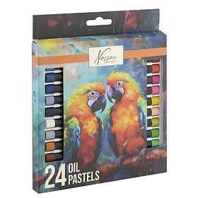 Nassau Fine Art Oljepastell 24-set