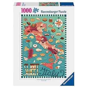 Map of Italy Sweet Pussel 1000 bitar, Ravensburger