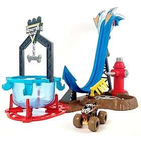 Monster Jam 1:64 Mud Blasters Dunk Tank Lekset