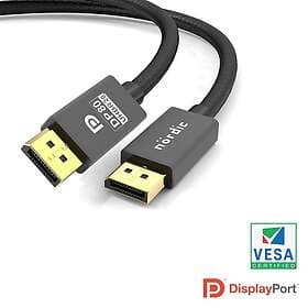 NÖRDIC DP-610 DisplayPort - DisplayPort DP80 UHBR20 80Gbps 1m