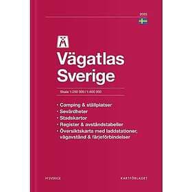 M Vägatlas Sverige 2025