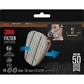 3M Gassfilter 6055DR A2 1 par