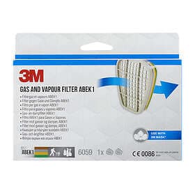 3M Gassfilter 6059DR ABEK1 1 par