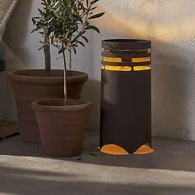 Star Trading MARRON Solcellslykta/USB 40cm