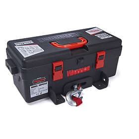 Warrior Winches Vinsj Trojan 4000 12V i bærbar verktøykasse