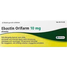 Ebastin Orifarm 10mg 30 tabletter