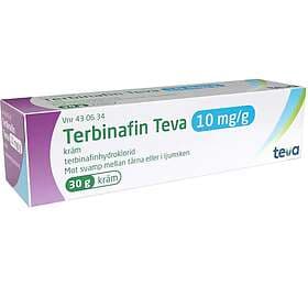 Teva Terbinafin kräm 10 mg/g 30g