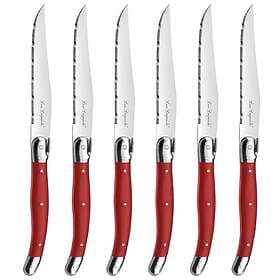 Lou Laguiole Tradition grillkniv 6-pack