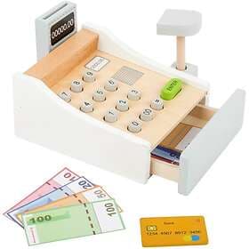 Small Foot Wooden Toy Cash Register White