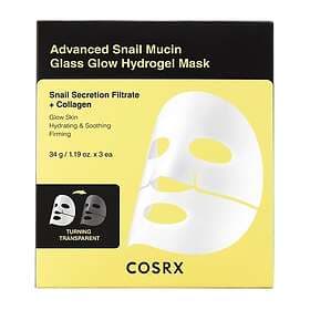 COSRX Advanced Snail Mucin Glass Glow Hydrogel Mask 34g 3-pack