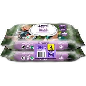 Libero Wet Wipes Duopack 2x64 st