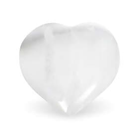 Kristalloteket Hjärta Selenit 4 cm