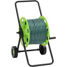 vidaXL Slangvagn med 30 m slangkoppling 0,75" 20 PVC