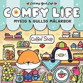 Målarbok Cozy Comfy Life