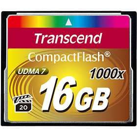 Transcend Compact Flash 1000x 16GB