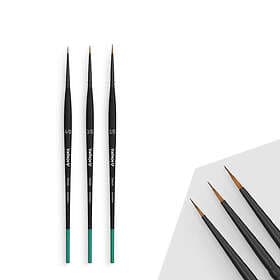 Vallejo Brush: Definition Set Syntetic Hair (4/0 3/0 2/0)