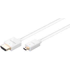 Goobay Super Slim HDMI - HDMI Micro High Speed with Ethernet 0,75m