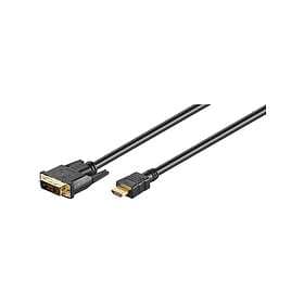 Goobay Gold HDMI - DVI-D Single Link 1m