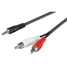 Goobay 3.5mm - 2RCA 1,5m