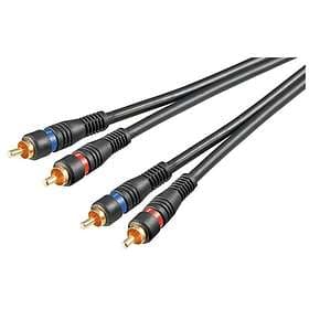 Goobay Gold 2RCA - 2RCA 10m