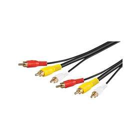 Goobay Gold 3RCA - 3RCA 5m