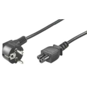 MicroConnect CEE 7/7 (angled) - IEC C5 0,5m