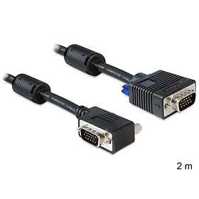 DeLock VGA - VGA (SVGA) (angled) 2m